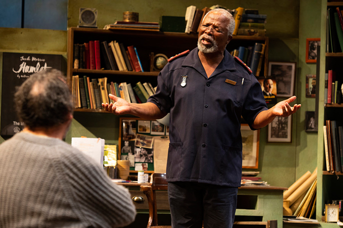 John Kani and Antony Sher in Kunene and the King - Photo by Ellie Kurttz (c) RSC