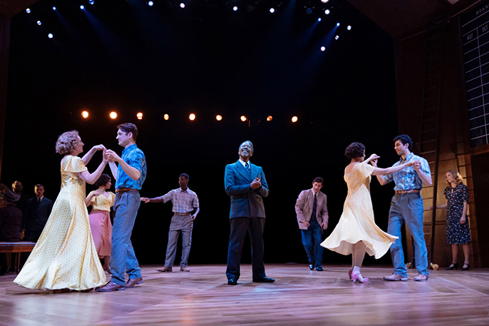 Cast of The American Clock at The Old Vic. Photos by Manuel Harlan 