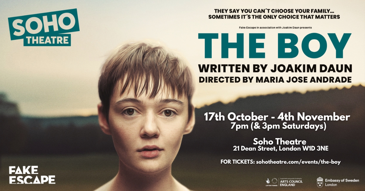 The Boy by Joakim Daun, Soho Theatre