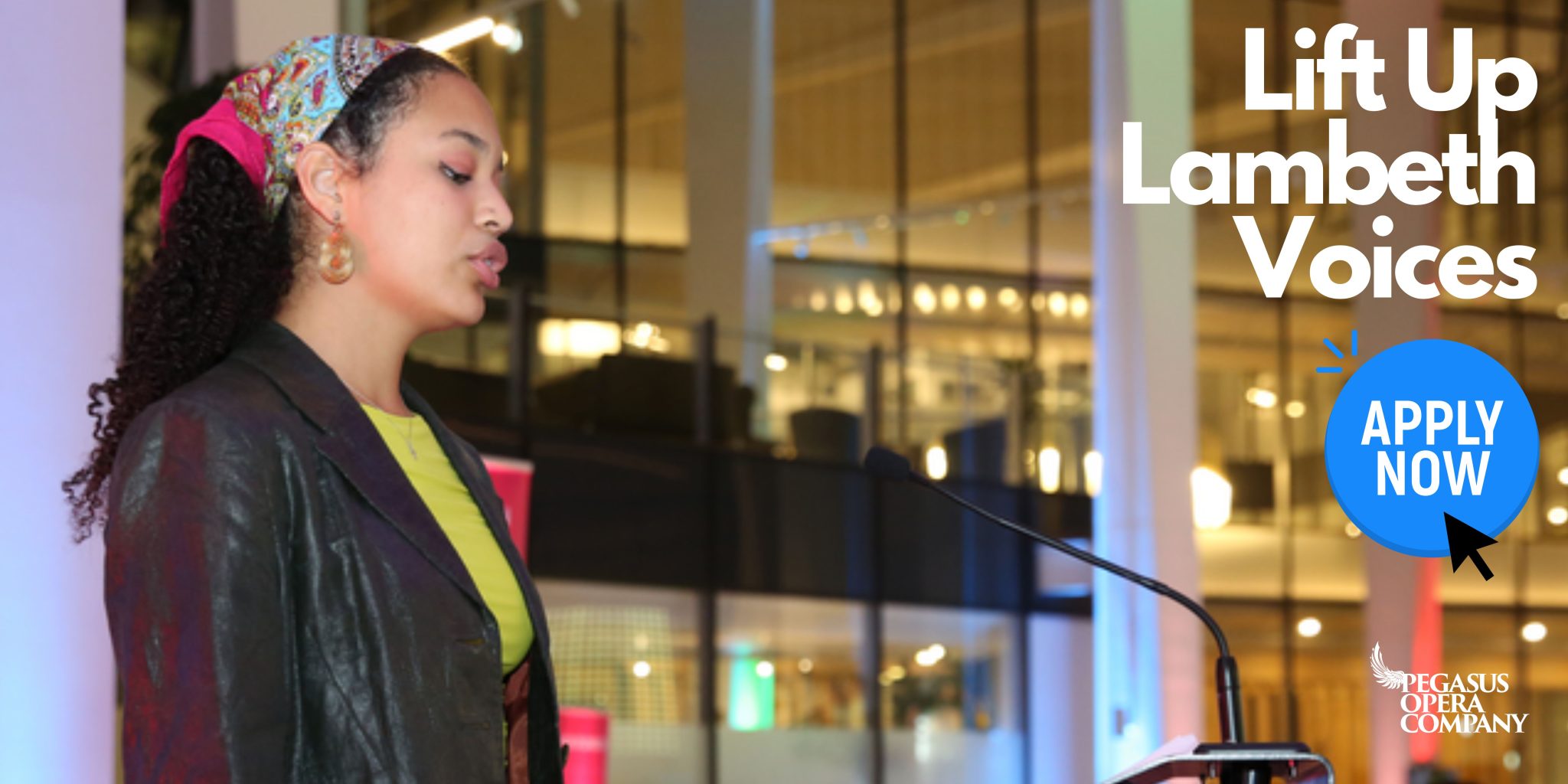 Applications open - Lift Up Lambeth Voices 2024!