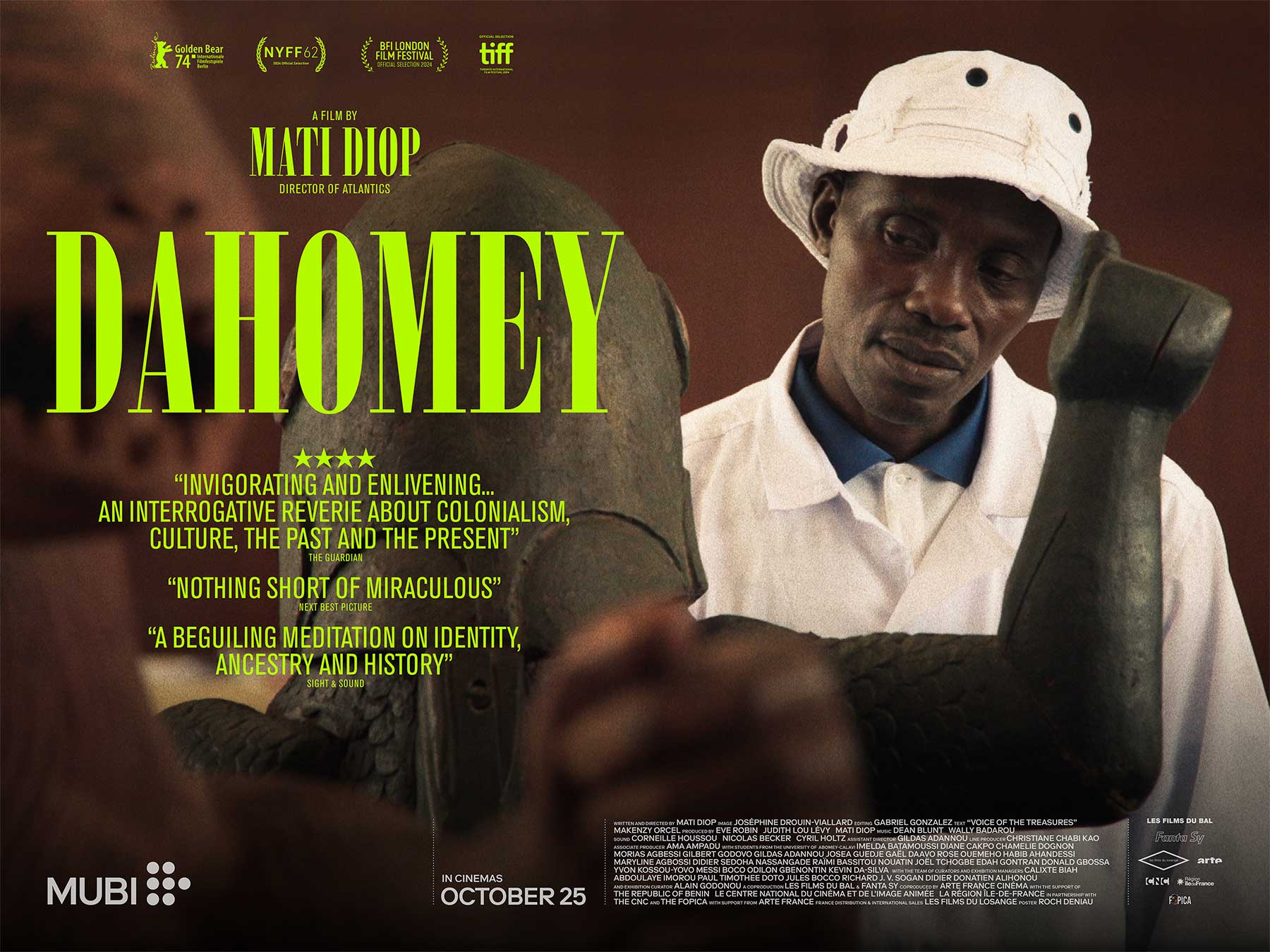 DAHOMEY out 25 Oct 2024