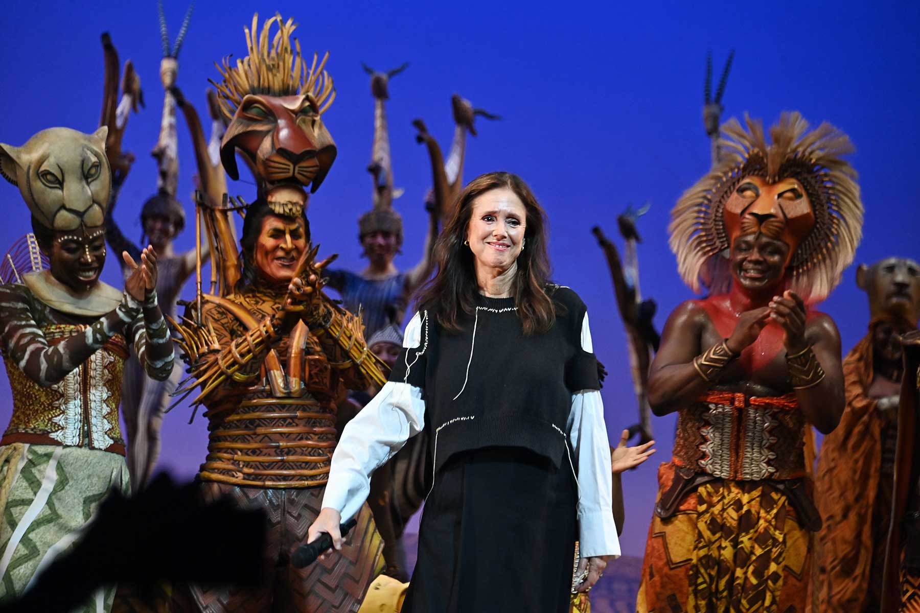 Julie Taymor celebrates 25 years of Disney's The Lion King in the West End (c) Dave Bennett