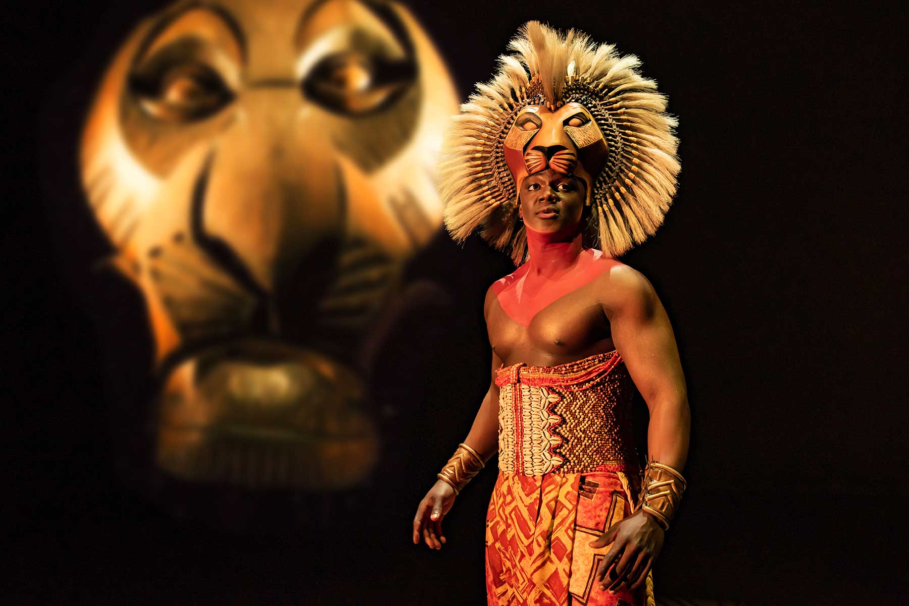 Disney's The Lion King Owen Chaponda as Simba (He Lives In You V4) _Photographed by Matt Crockett © Disney