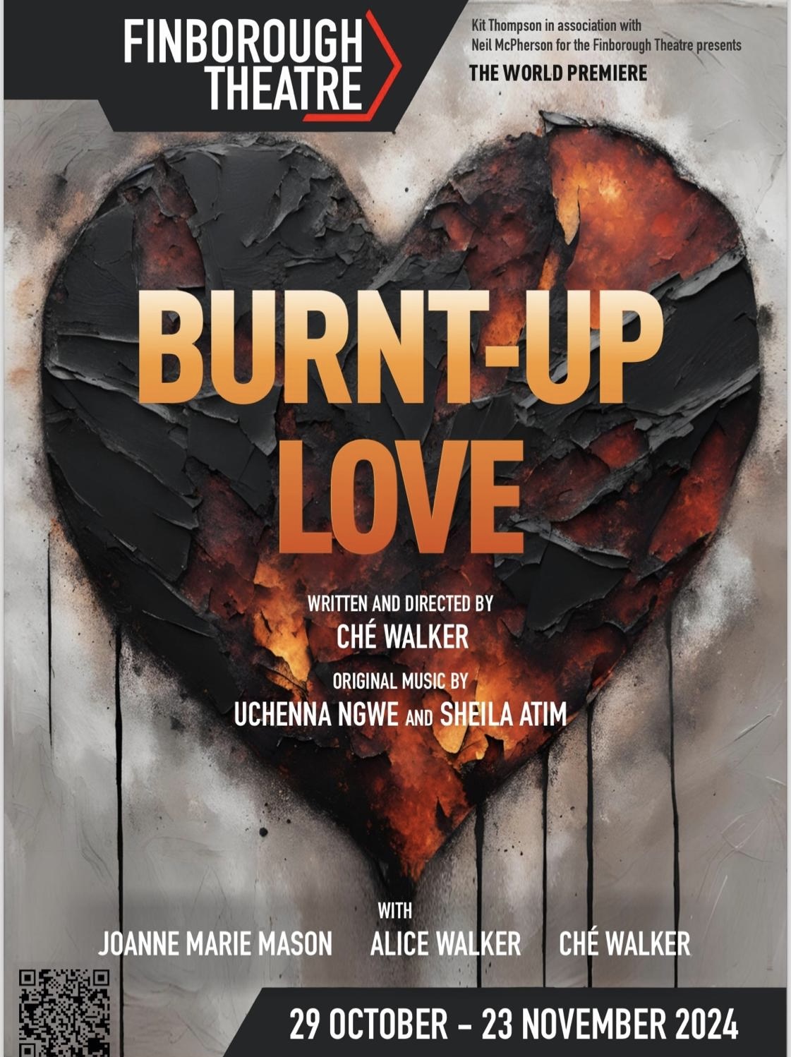 Burnt-Up Love by Che Walker, Finborough Theatre