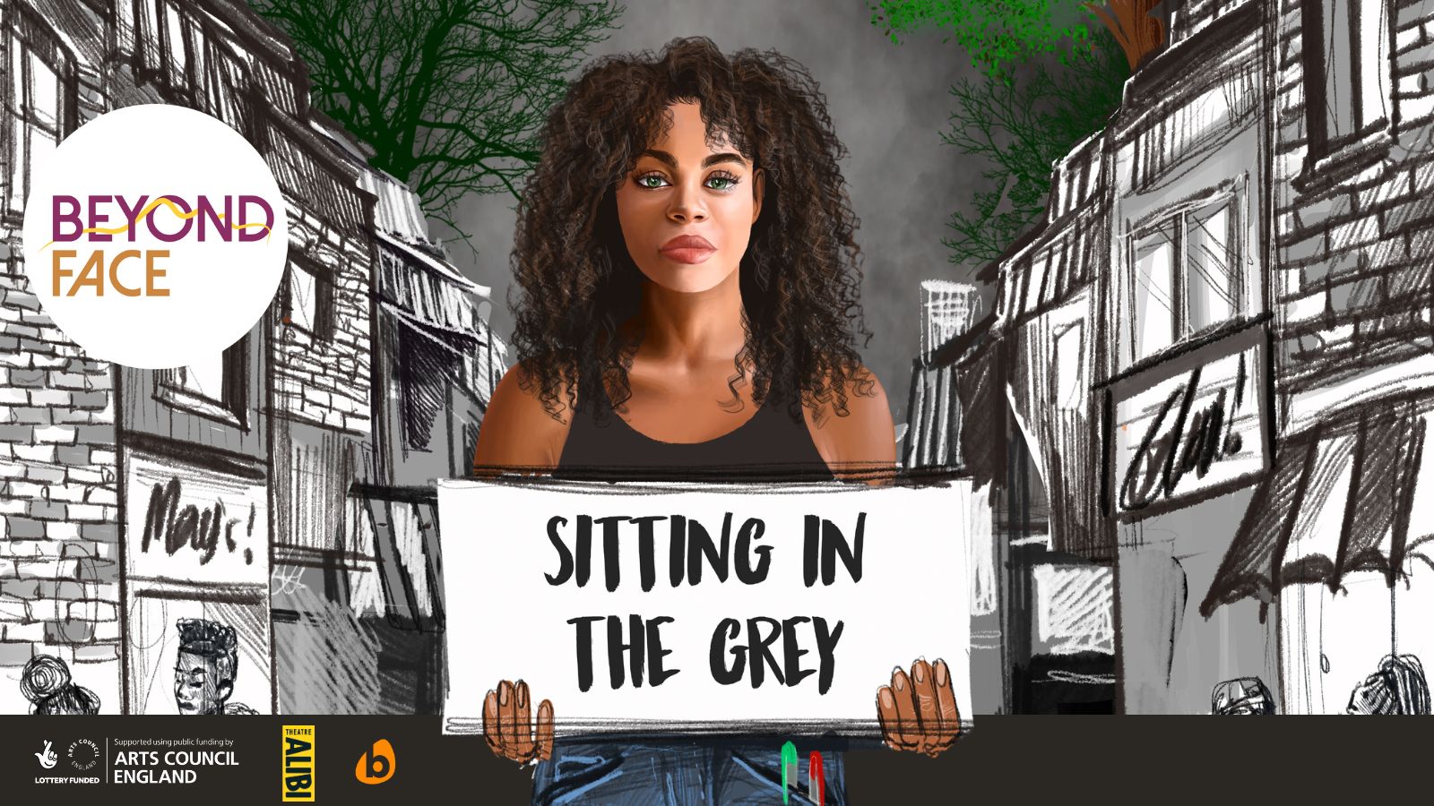 Sitting in the Grey by Alix Harris