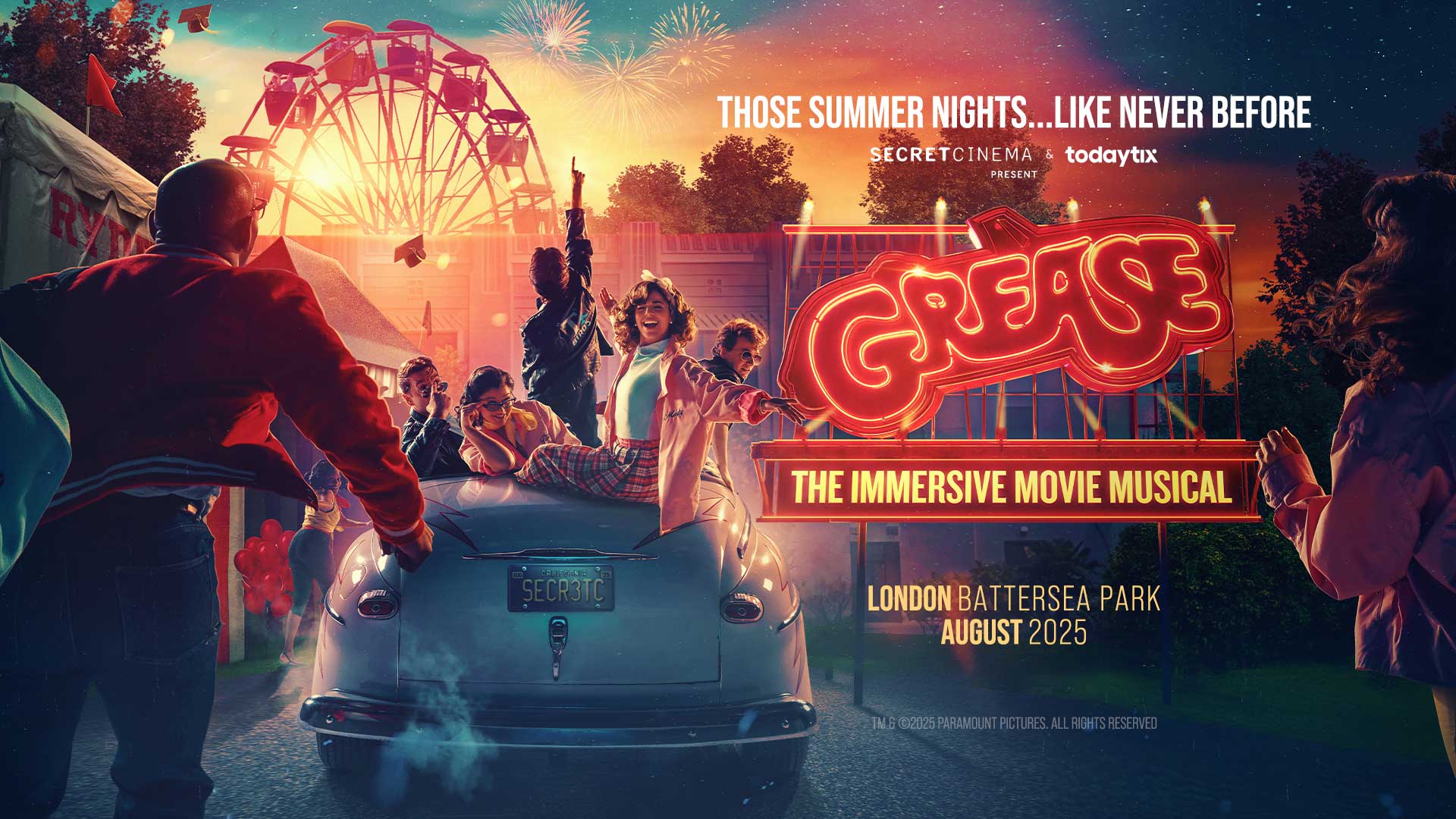 Secret Cinema - Grease_The Immersive Movie Musical, Battersea Park